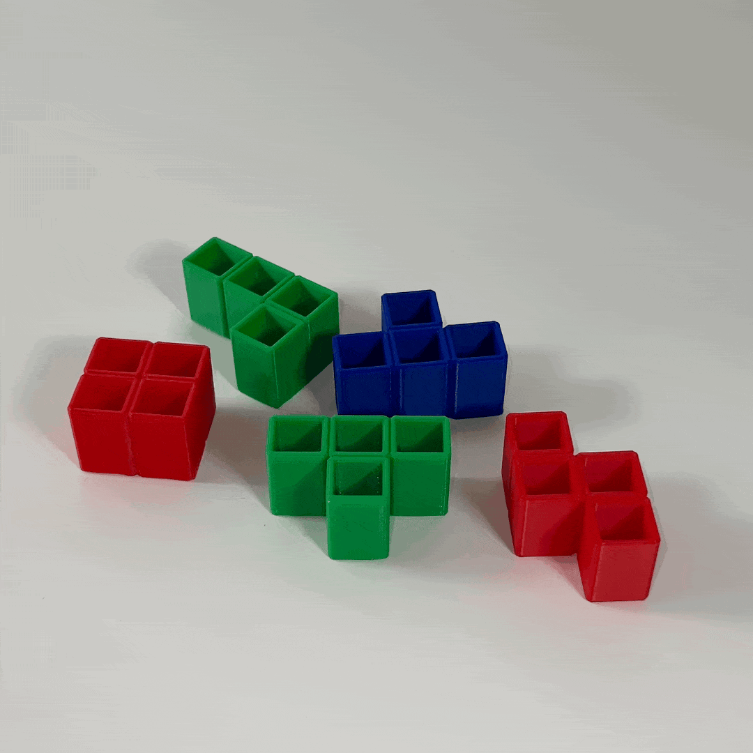 Balance Tetris Puzzle Table Game 3d model