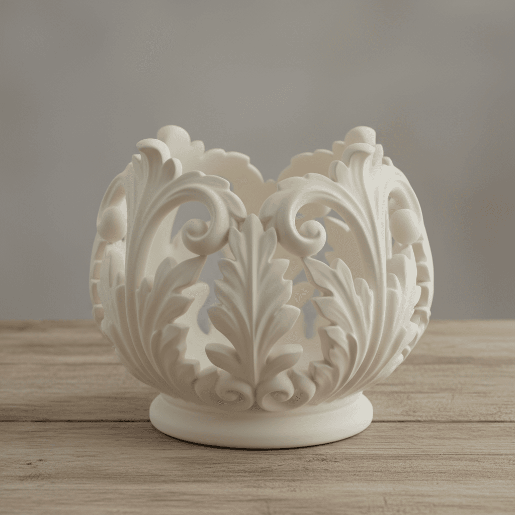 Leaf Storage Organizer Basket Premium STL File 3d model