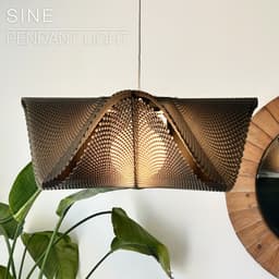 SINE | pendant light E27/E26 3d model