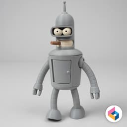 Foldable Robot-Bender Ver2.0 3d model