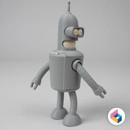 Foldable Robot-Bender Ver2.0 3d model