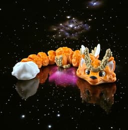 Virgo Zodiac Fox and Turtle 3d model
