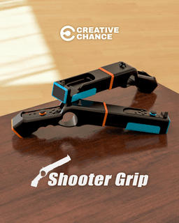 Shooter Grip - Switch 2 gun Accessory 3d model