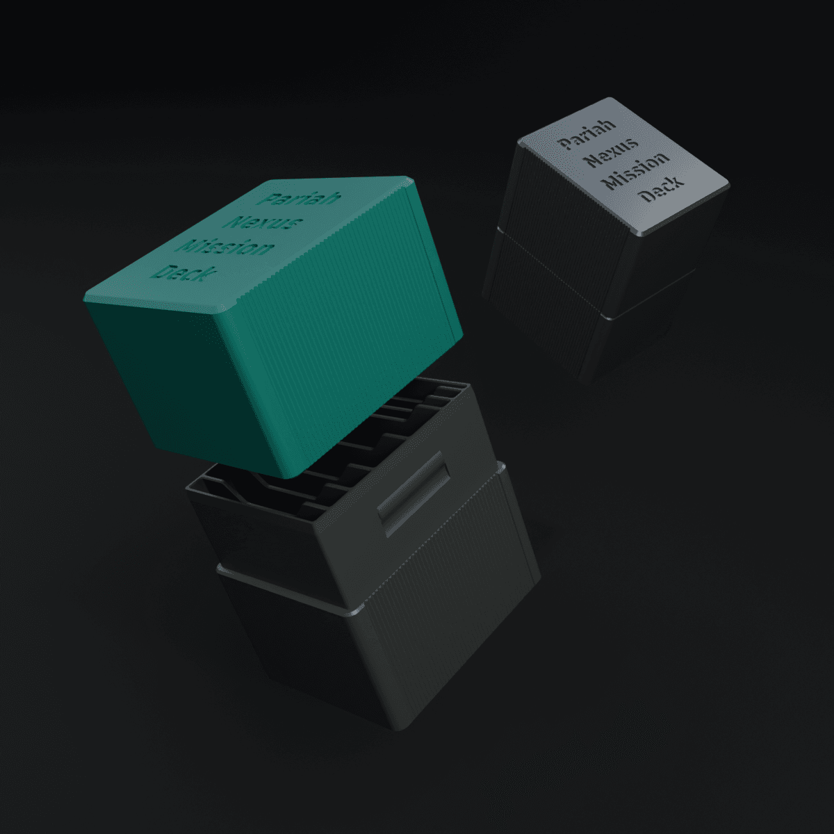 Pariah Nexus Mission Deck box 3d model