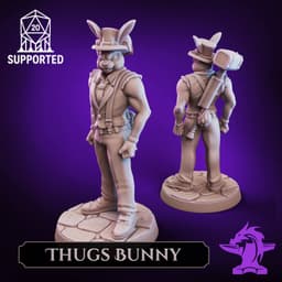 Rabbit Folk Enforcer 3d model