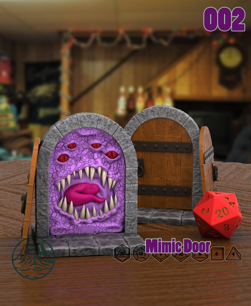 Mimic Door 3d model