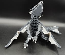 FINAL FLEXI DRAGON 3d model