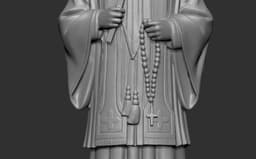 Saint John Vianney 3D Scanning STL Printable 3d model