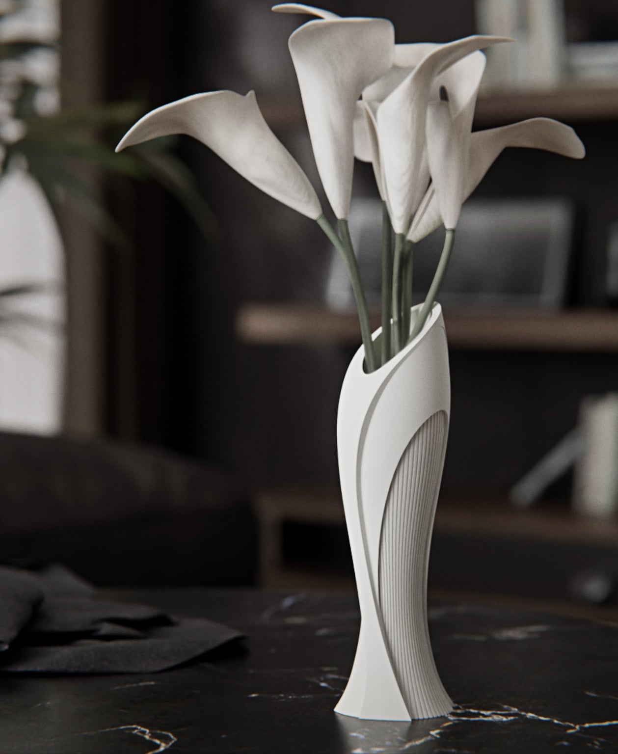 Capsule vase 3d model