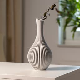 Vase NINA - Elegant Flower Vase 3d model