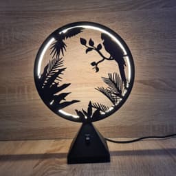LED Ring Lamp 3d model