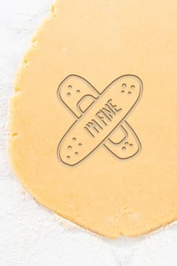 Fine Cookie Cutter, Biscuit Cutter 3d model
