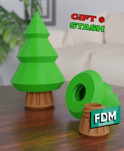 Christmas - Tree Gift Stash 3d model
