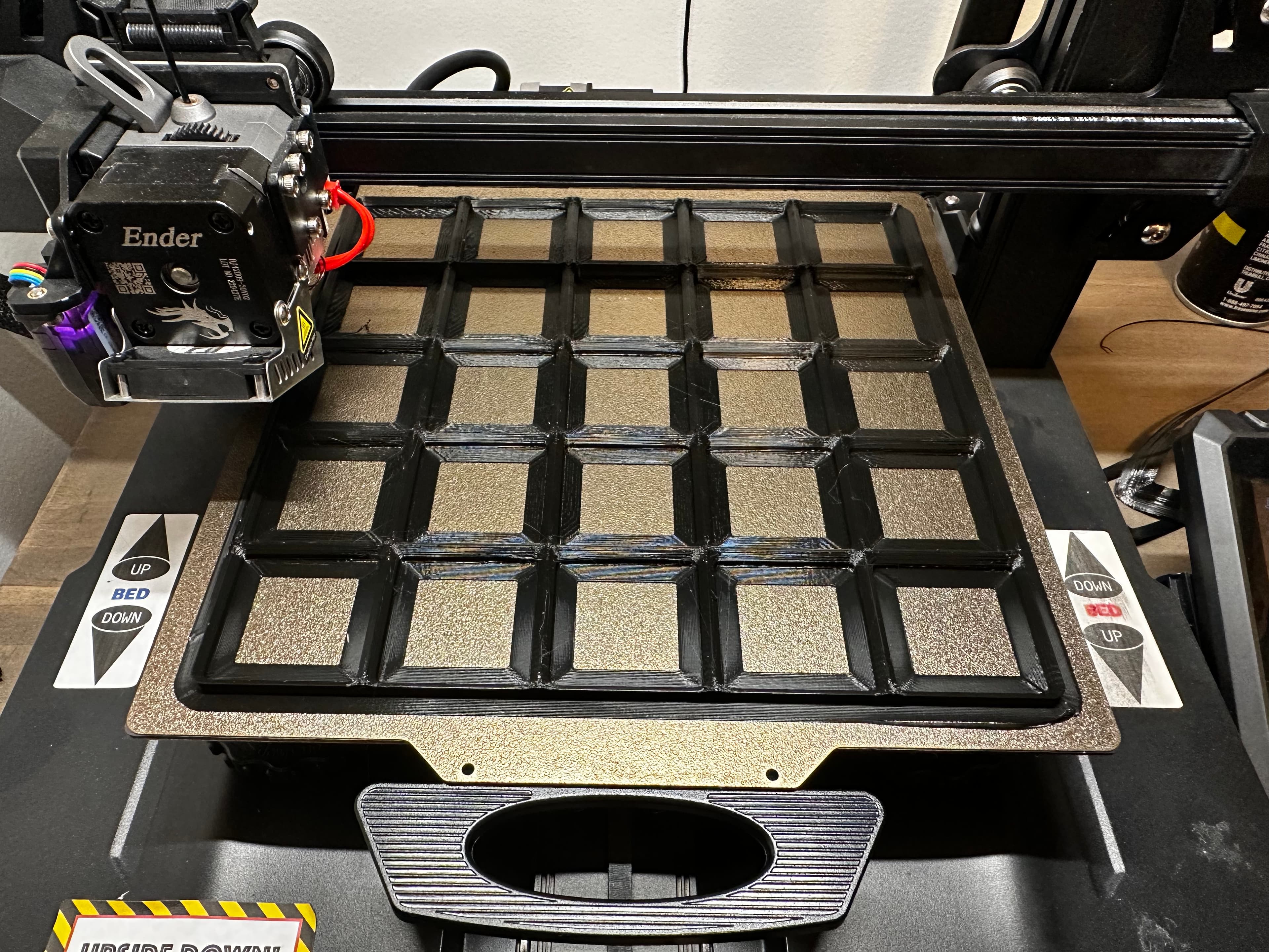 Added outer AND inner brim (5mm) to help protect against warping/curling. Worked!