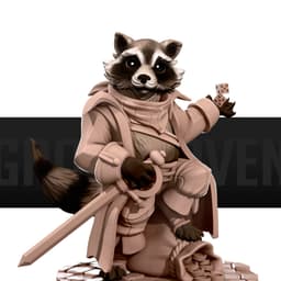 Raccoonfolk Thief 3d model