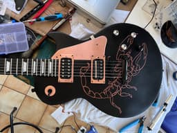 Humbucker Frame - HB - Bridge Single Cut - Les Paul 3d model