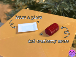 Miniature Cranberry Sauce 3d model