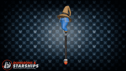 Mage's Staff - Kingdom Hearts 3d model