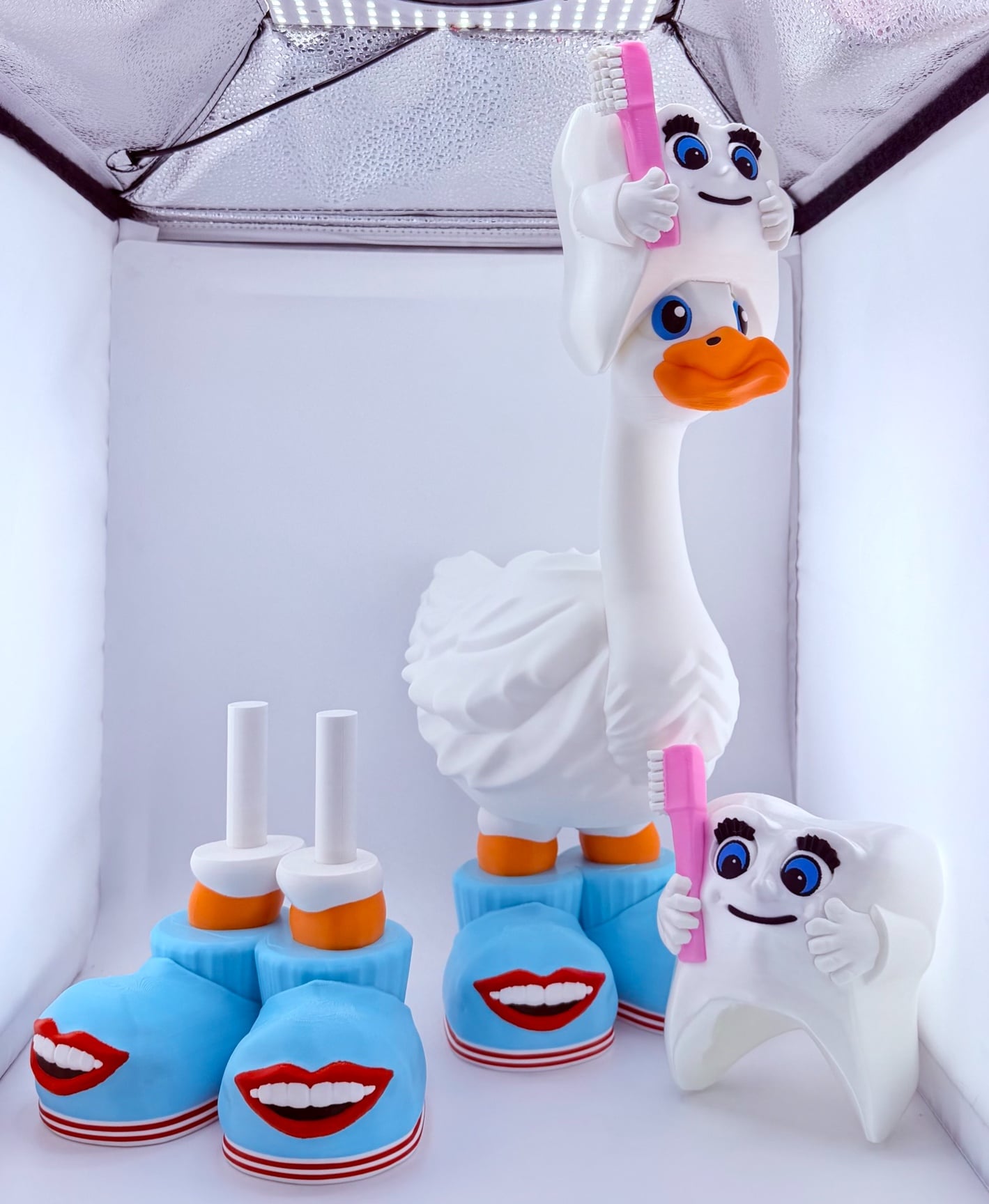Dentist Goose Gear for Porch Goose 3d model