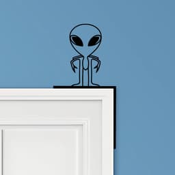 Alien Door Corner Decor 3d model