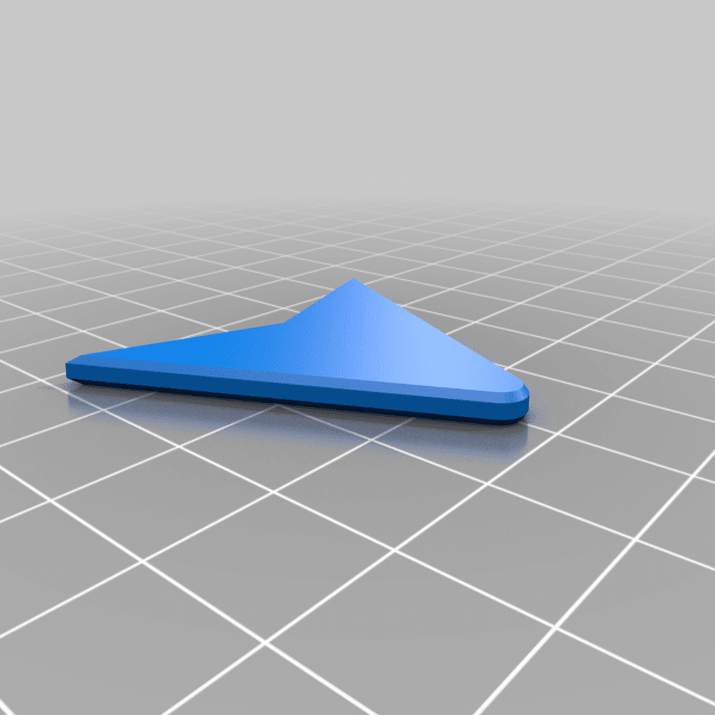 Arrow Guitar Pick 3d model