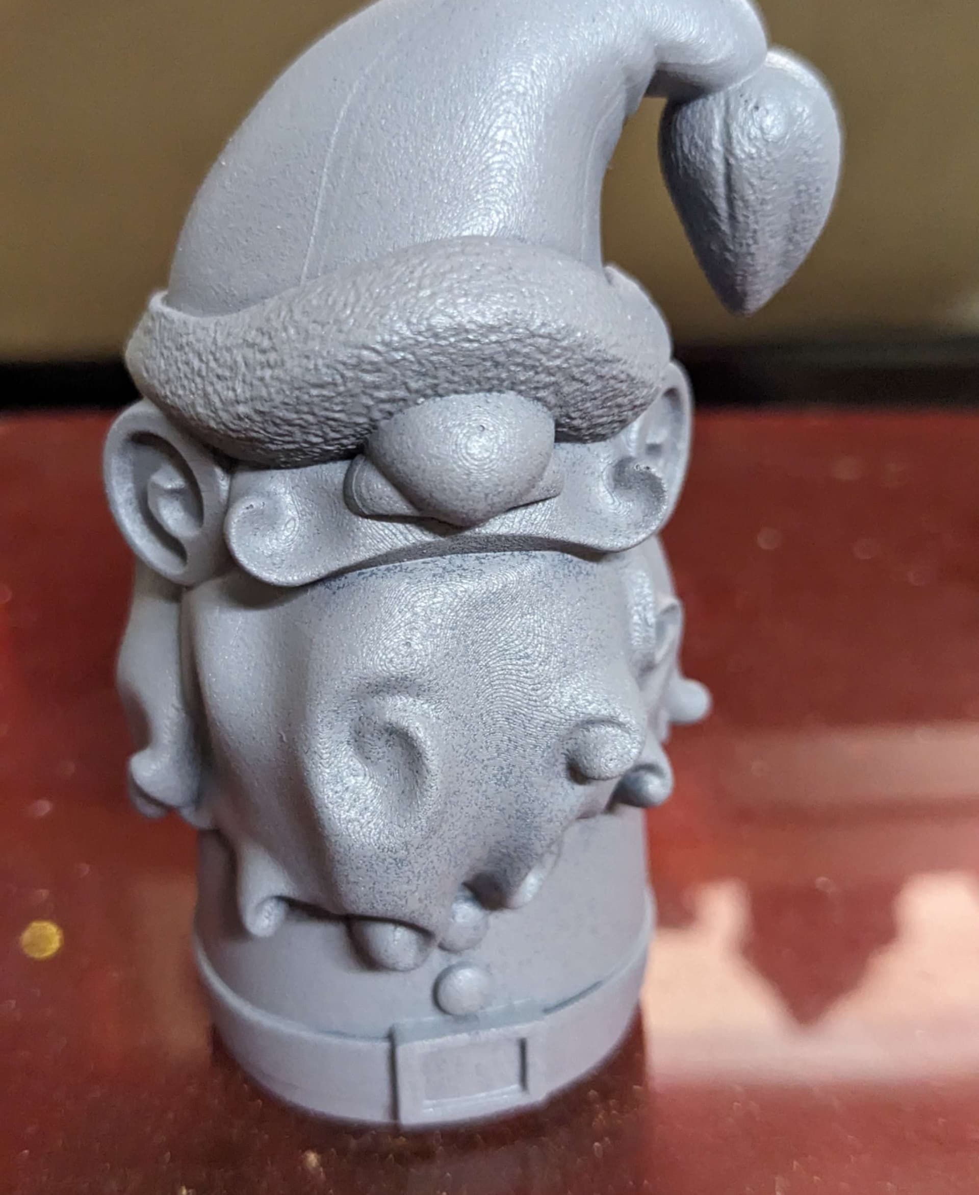 What’s Christmas without a Santa gnome?
Might go back and print this larger as a centrepiece to the others.
Details on these prints are really excellent. Print sharply and with ease.
