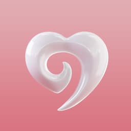 Heart-shaped pendant 3d model