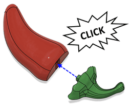 Floppy Jalapeno - PexPeppers 3d model