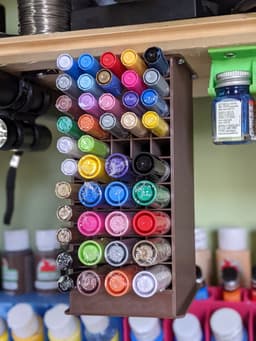 Art_paint_pen_holder 3d model