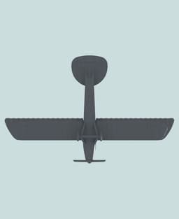 1:144 Albatros C.X 3d model