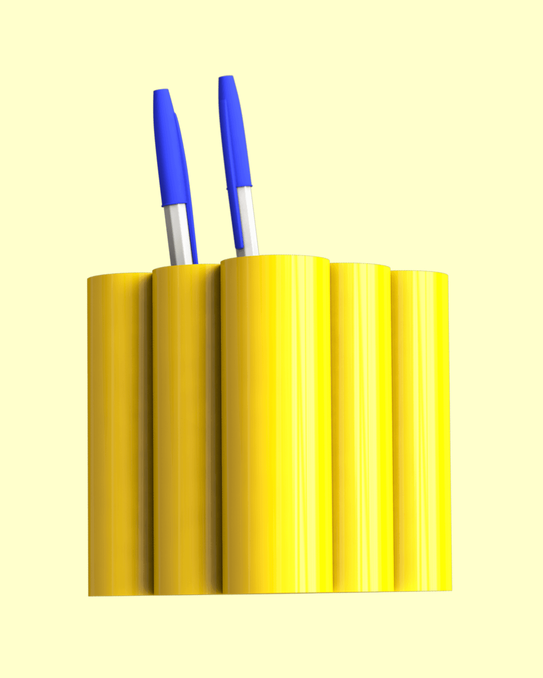 H33WORKS Pen Holder 3d model