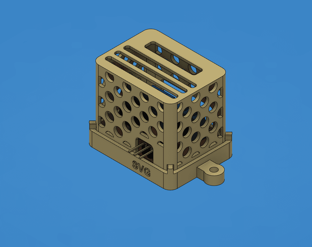 IRF520 Module Case 3d model