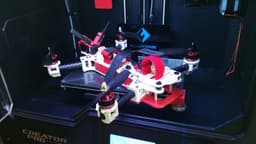 FrSky X8R Receiver & Antenna Mount 3d model