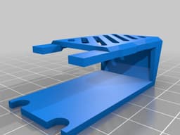 FrSky X8R Receiver & Antenna Mount 3d model