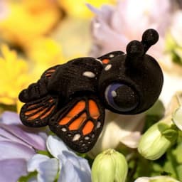 Monarch Butterfly Turtle 3d model