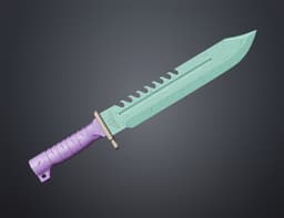 Combat Knife - Standard Issue 3d model