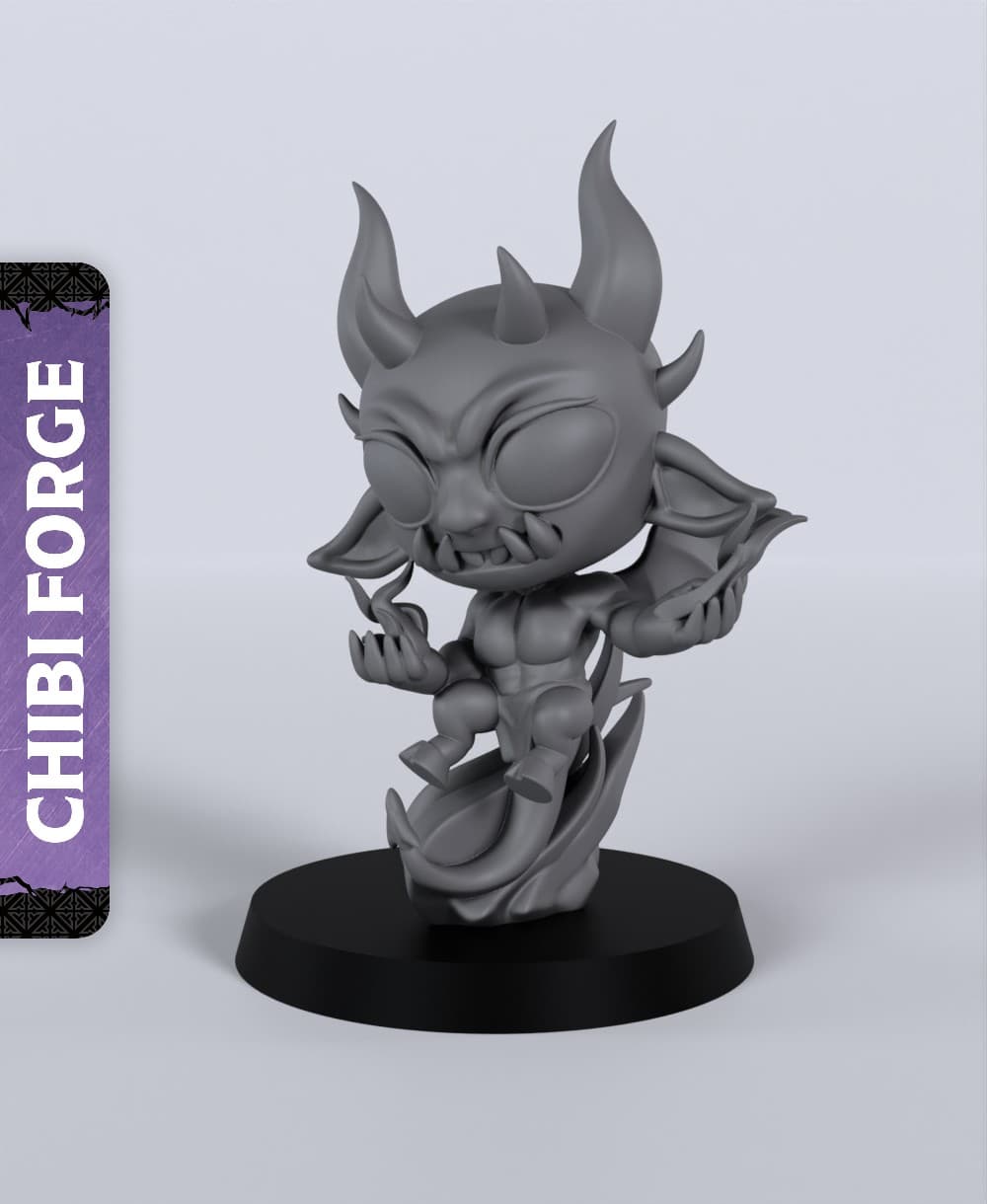 Imp with Fireball - With Free Dragon - 5e DnD Inspired for RPG and Wargamers 3d model
