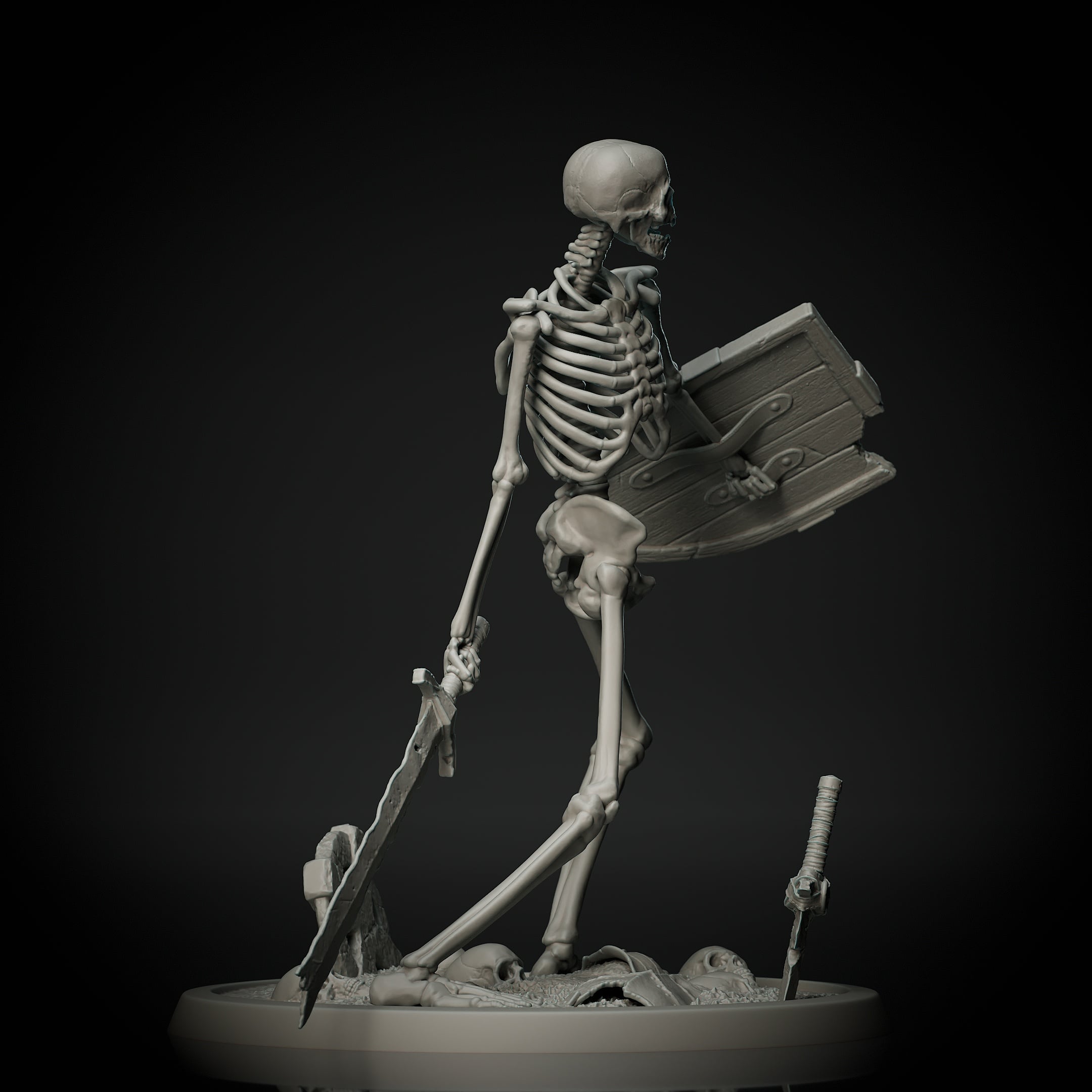 FREE Skeleton Warrior 3d model