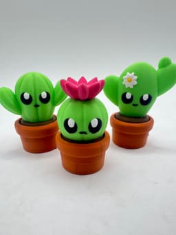 Cactus fidget clicker 3d model