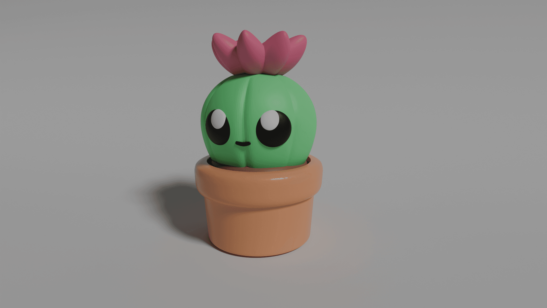 Cactus fidget clicker 3d model