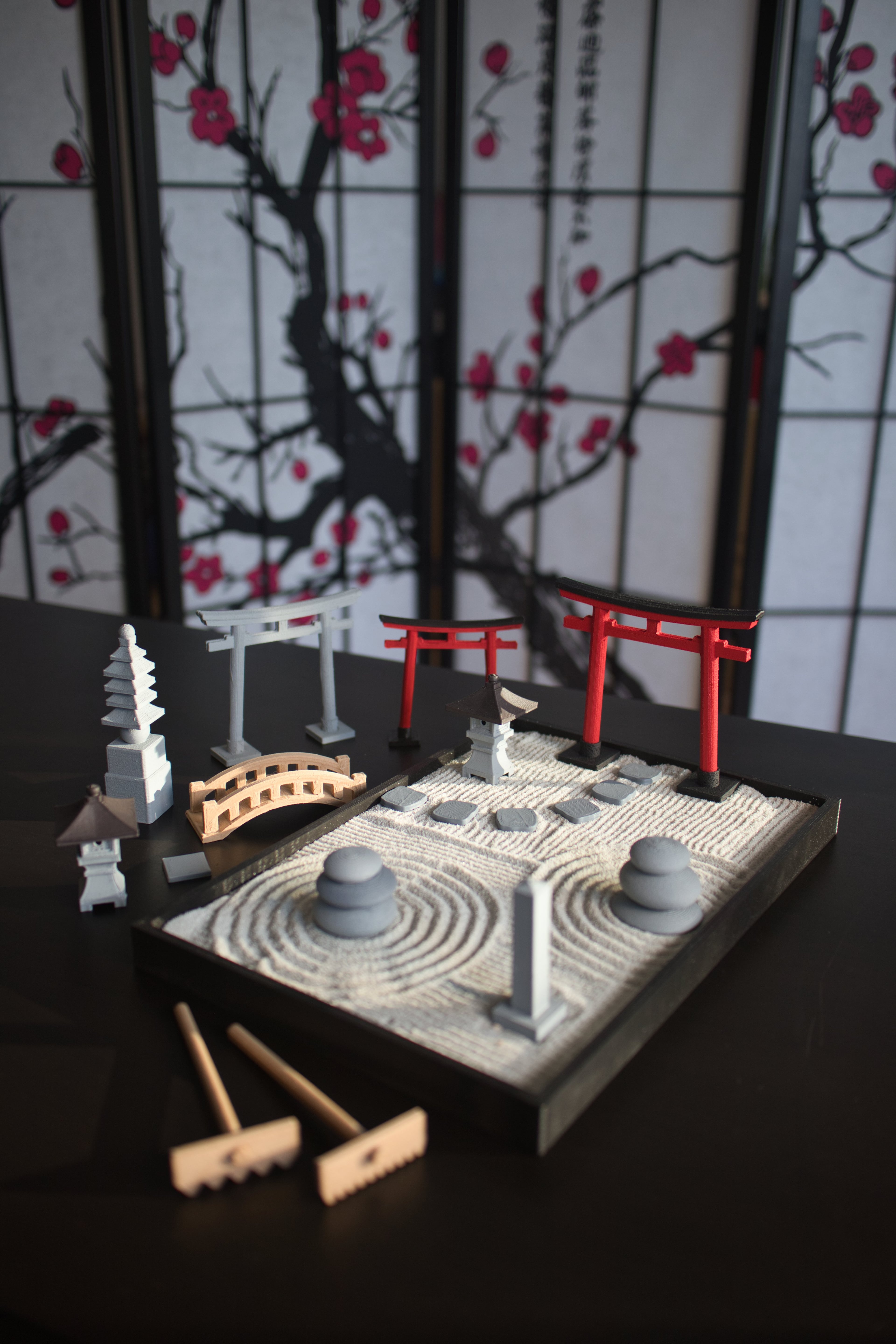 Zen Garden 3d model