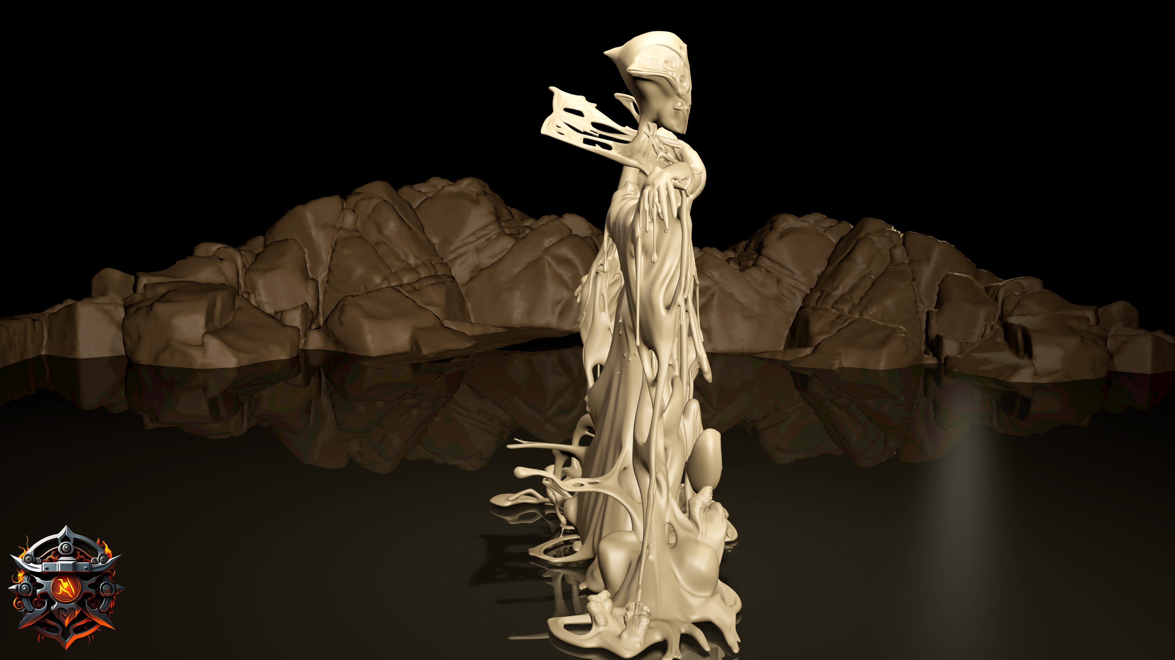 Fluxuis the Meltwalker 3d model