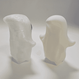 halloween ghost cute figure 3d model