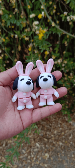 Flexi Snoopy - Easter Edition 3d model