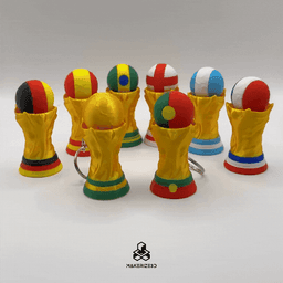 World Cup Trophy Clicker 3d model