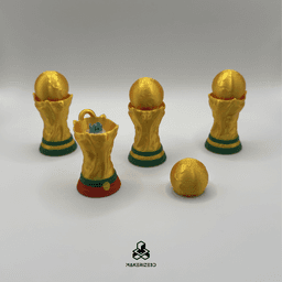 World Cup Trophy Clicker 3d model
