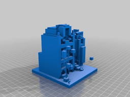Minecraft Book Shop 3d model