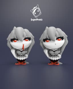 Vampires - Easy Multicolor FDM RPG Minis (No supports) 3d model