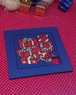 Christmas Present Slider Puzzle 3d model