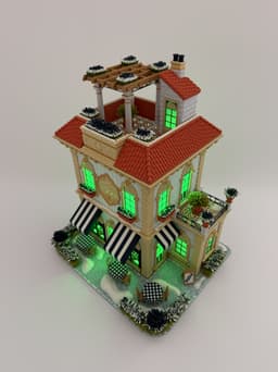 Fulv's Pizza Restaurant (Santa's Pizza) 3d model